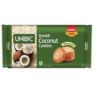UNIBIC COCONUT COOKIES 270G UNIBIC COCONUT COOKIES 270G