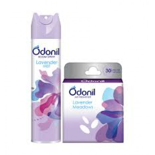 ODONIL LAVENDER ROOM SPRAY 220ML+BLOCK FREE ODONIL LAVENDER ROOM SPRAY 220ML+BLOCK FREE