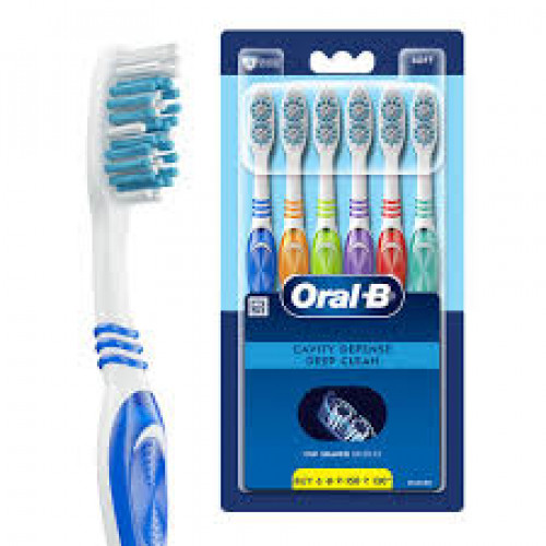 ORAL-B CAVITY DEFENSE MEDIUM 6SET