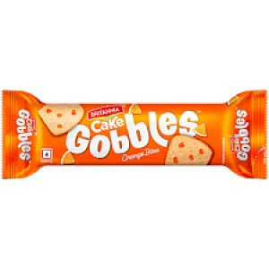 BRITANNIA GOBBLES ORANGE BITES 45G