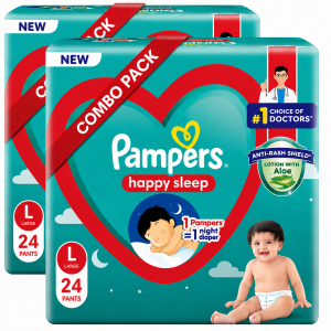 PAMPERS L 24 PANTS