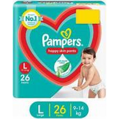PAMPERS L 26PANTS