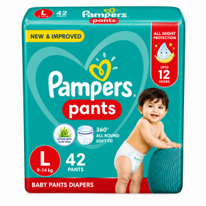 PAMPERS L 42 PANTS