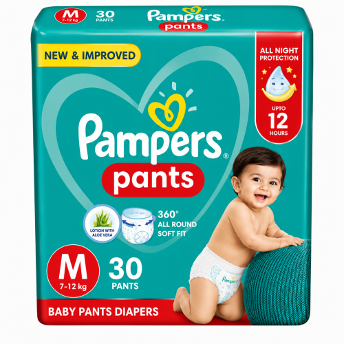 PAMPERS M 30PANTS