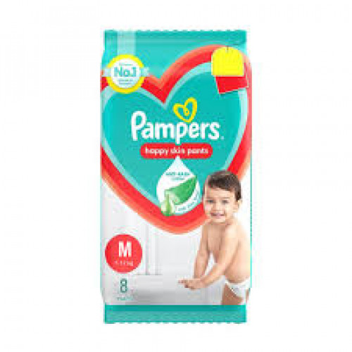 PAMPERS M 8PANTS