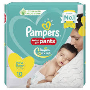 PAMPERS NB 10PANTS