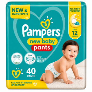 PAMPERS NEW BABY 40 PANTS