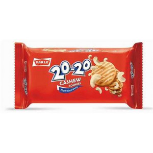 PARLE 20-20 CASHEW COOKIES 200G