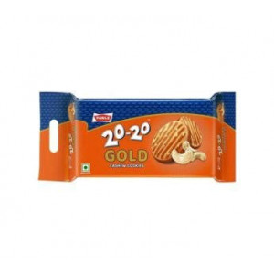 PARLE 20-20 GOLD CASHEW COOKIES 561.6G