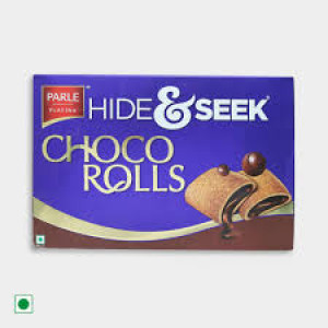 PARLE HIDE@SEEK CHOCO ROLLS 60G