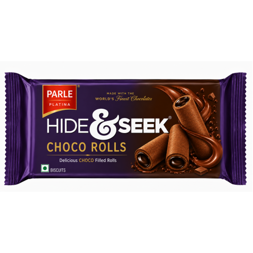 PARLE HIDE@SEEK CHOCO ROLLS