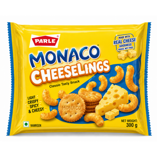 PARLE MONACO CHEESELINGS 300G