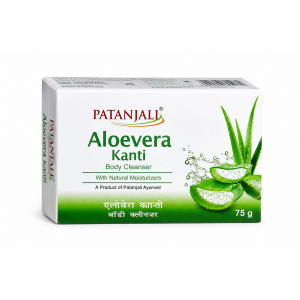 PATANJALI ALOEVERA KANTI SOAP 75G
