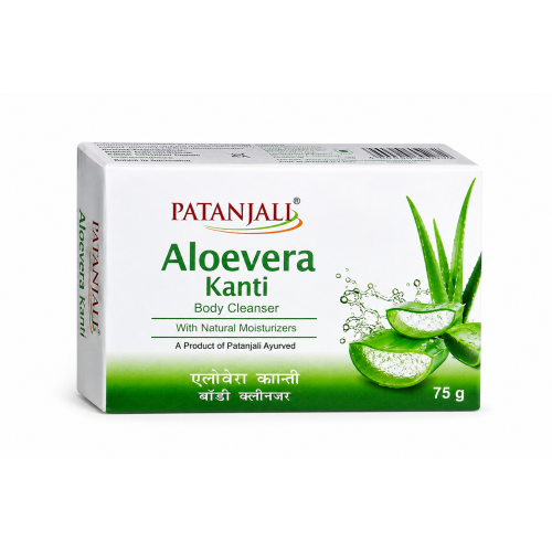 PATANJALI ALOEVERA KANTI SOAP 75G