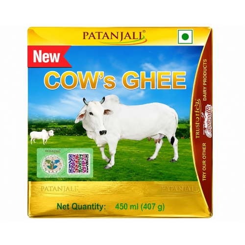 PATANJALI COW GHEE 450ML PATANJALI COW GHEE 450ML