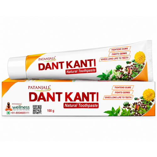 PATANJALI DANT KANTI NATURAL TOOTHPASTE 100G