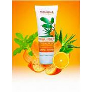 PATANJALI HONEY ORANGE FACEWASH 60G PATANJALI HONEY ORANGE FACEWASH 60G