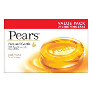 PEARS PURE AND GENTLE SOAP 3U*125G PEARS PURE AND GENTLE SOAP 3U*125G