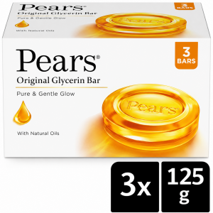 PEARS ORIGINAL GLYCERIN BAR 3*125G
