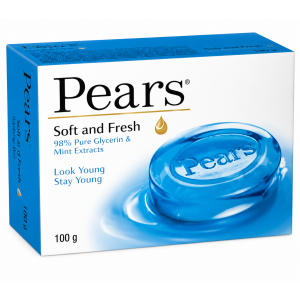 PEARS SOFT AND FRESH SOAP 100G