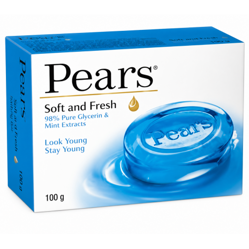 PEARS SOFT AND FRESH SOAP 100G