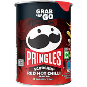 PRINGLES RED HOT CHILLI 40G PRINGLES RED HOT CHILLI 40G