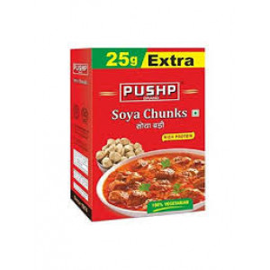 PUSHP SOYA CHUNKS 200G