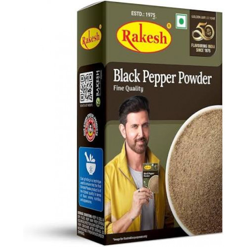 RAKESH BLACK PEPPER 50G