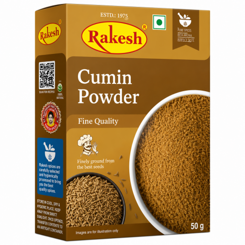 RAKESH CUMIN POWDER 50G RAKESH CUMIN POWDER 50G
