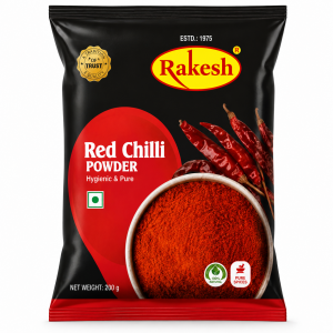 RAKESH RED CHILLI POWDER 200G