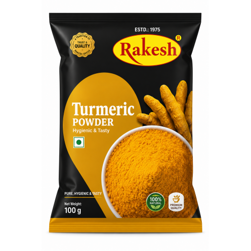 RAKESH TURNMERIC POWDER 100G