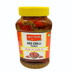 AGRO FRESH RED CHILLI PICKLE 1KG