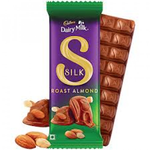 CADBURY DM SILK ROAST ALMOND 134G