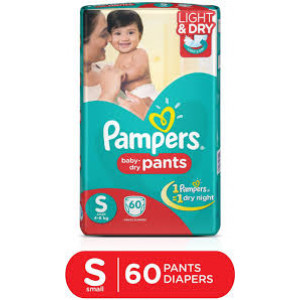 PAMPERS S 60 PANTS