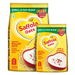SAFFOLA OATS 1KG+OATS 300G FREE SAFFOLA OATS 1KG+OATS 300G FREE