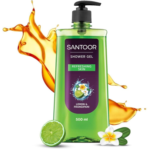 SANTOOR LEMON SHOWER GEL 500ML