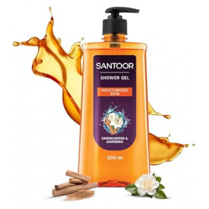 SANTOOR SANDALWOOD SHOWER GEL 500ML SANTOOR SANDALWOOD SHOWER GEL 500ML