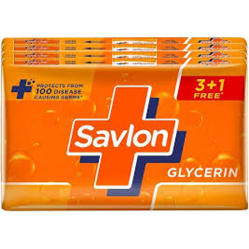 SAVLON GLYCERIN SOAP 4*75G