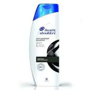 HEAD @ SHOULDERS SILKY BLACK 180ML