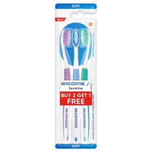 SENSODYNE TOOTH BRUSH B2G1 FREE