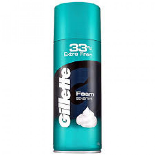GILLETTE FOAM SENSITIVE 418G