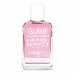GUBB NAIL POLISH REMOVER STRAWBERRY