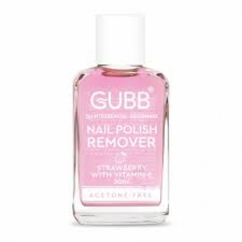GUBB NAIL POLISH REMOVER STRAWBERRY