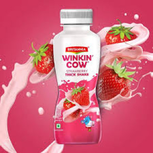 BRITANNIA WINKIN COW STRAWBERRY 180ML BRITANNIA WINKIN COW STRAWBERRY 180ML