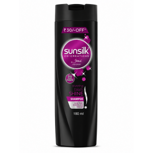 SUNSILK BLACK SHINE SHAMPOO 180ML SUNSILK BLACK SHINE SHAMPOO 180ML