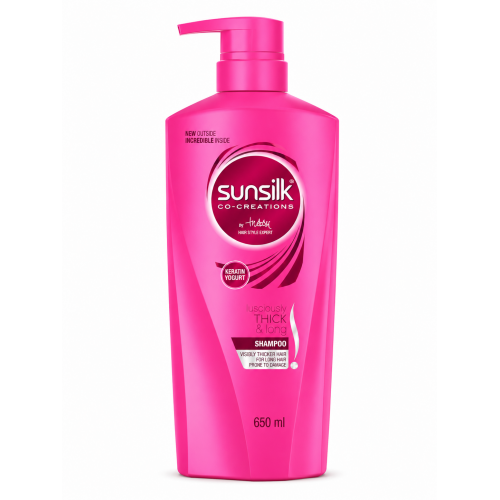 SUNSILK THICK @ LONG SHAMPOO 650ML