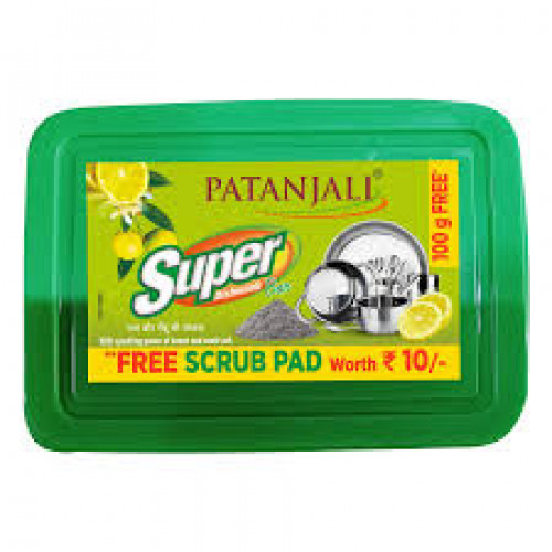 PATANJALI SUPER DISHWASH BAR 600G