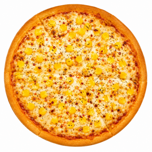 SWEET COERN WITH CHEESE PIZZA 7INCH