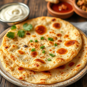 TANDOORI ALOO PARATHA