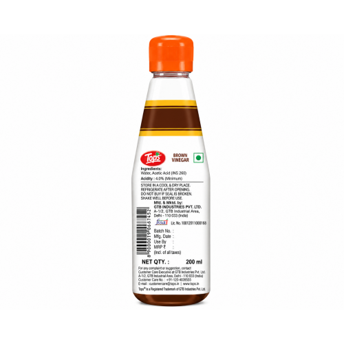 TOPS BROWN VINEGAR 610ML